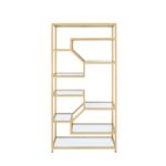 Lecanga Bookshelf by ACME Home Office Mobilia Cleopatra 16 Lecanga Bookshelf by ACME 16