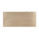 Gold Aluminum Danton Executive Writing Desk 92424 by ACME 12