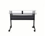 White & Black Suitor Music Desk by ACME Home Office Mobilia Cleopatra 15 White & Black Suitor Music Desk by ACME 15