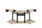 ACME Furniture Eleazar 71″ Music Studio Desk, Natural Oak 17