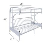 Eclipse Twin/Full/Futon Bunk Bed by ACME 82