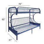 Eclipse Twin/Full/Futon Bunk Bed by ACME 90