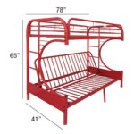 Eclipse Twin/Full/Futon Bunk Bed by ACME 97