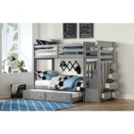Allentown Twin/Twin Bunk Bed & Trundle by ACME Bunk and Loft Beds Mobilia Cleopatra 10 Allentown Twin/Twin Bunk Bed & Trundle by ACME 10