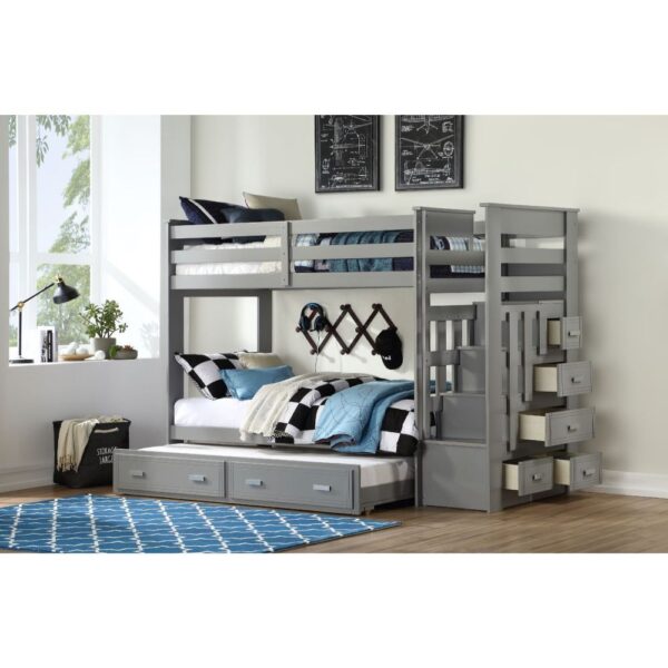 Allentown Twin/Twin Bunk Bed & Trundle by ACME - Image 2