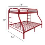 Tritan Twin/Full Bunk Bed by ACME 61