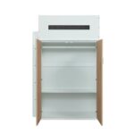 White Nerice Twin Loft Bed W/Desk & Wardrobe by ACME 45