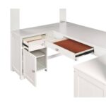 Light Gray Ambar Twin Loft Bed W/Desk & Bookcase & Chest 38065 by ACME Bunk and Loft Beds Mobilia Cleopatra 16 Light Gray Ambar Twin Loft Bed W/Desk & Bookcase & Chest 38065 by ACME 16