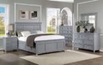 Gray Castlile Bed CM7413GY By Furniture of America 11
