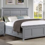 Gray Castlile Bed CM7413GY By Furniture of America 12