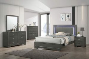 ALISON BED CM7416GY By Furniture of America