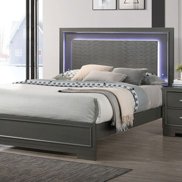 ALISON BED CM7416GY By Furniture of America 7