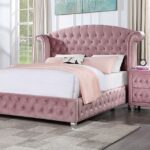Pink Zohar Bed CM7130PK By Furniture of America 14