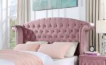 Pink Zohar Bed CM7130PK By Furniture of America 15