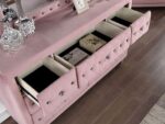 Pink Zohar Bed CM7130PK By Furniture of America 16