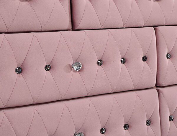 Pink Zohar Bed CM7130PK By Furniture of America 12
