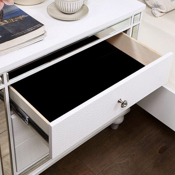 White Brachium Bed CM7977WH By Furniture of America 13
