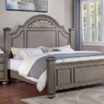 Gray SYRACUSE BED CM7129GY By Furniture of America 15