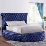 Blue Sansom Bed CM7178BL By Furniture of America 13