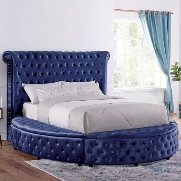 Blue Sansom Bed CM7178BL By Furniture of America 8