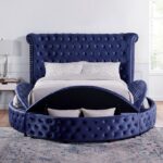 Blue Sansom Bed CM7178BL By Furniture of America 16