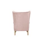 Blush Pink Velvet Adonis Accent Chair 59516 by ACME 14