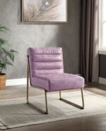 Wisteria Leather Loria Accent Chair AC00657 by ACME 21