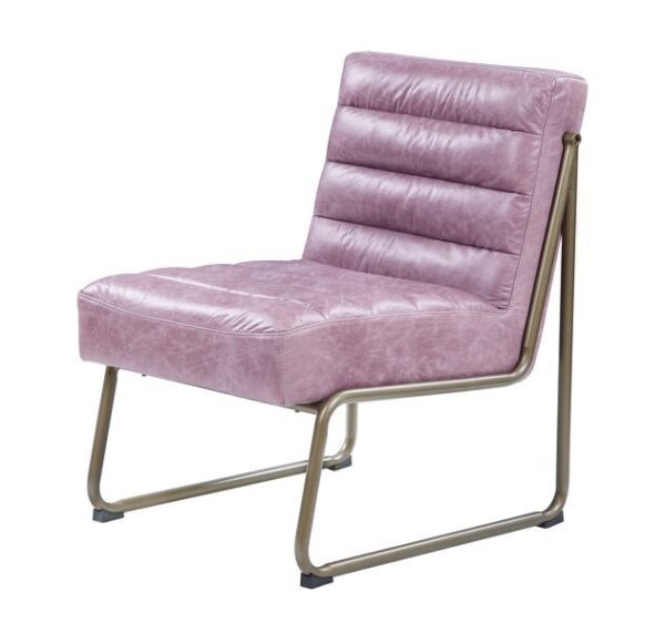 Wisteria Leather Loria Accent Chair AC00657 by ACME 13