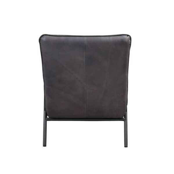 Gray Leather Nignu Accent Chair 59950 by ACME 13
