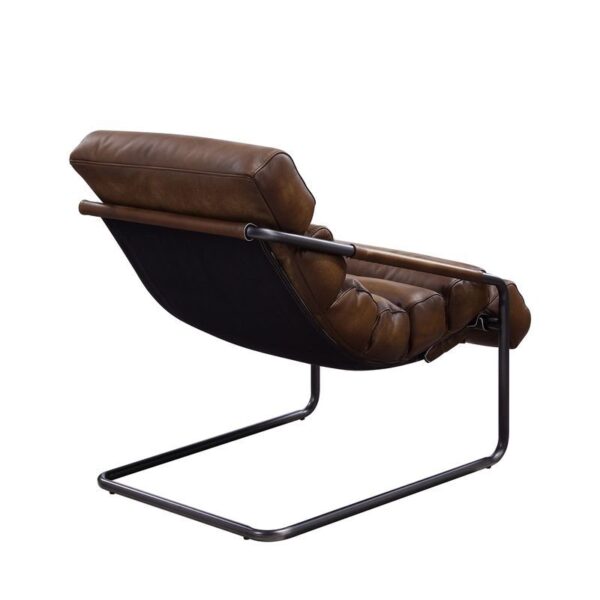 Sahara Leather Dolgren Accent Chair 59948 by ACME 13