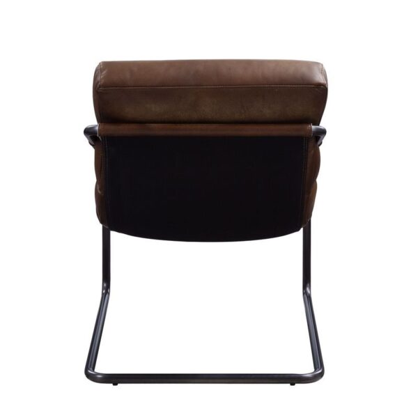 Sahara Leather Dolgren Accent Chair 59948 by ACME 14
