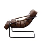 Sahara Leather Dolgren Accent Chair 59948 by ACME 24