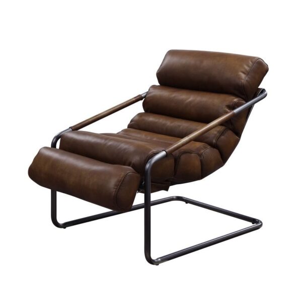 Sahara Leather Dolgren Accent Chair 59948 by ACME 17