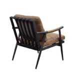 Chestnut Leather Anzan Accent Chair 59949 by ACME Accent Chairs Mobilia Cleopatra 21 Chestnut Leather Anzan Accent Chair 59949 by ACME 21