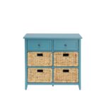 Teal Flavius Console Cabinet 97418 by ACME 17