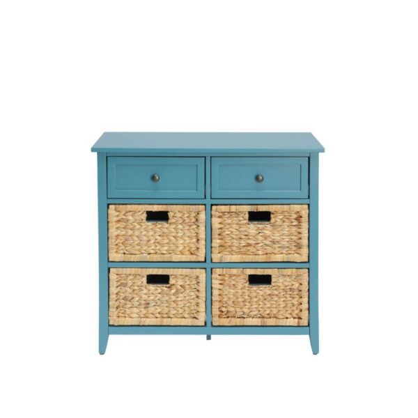 Teal Flavius Console Cabinet 97418 by ACME - Image 3