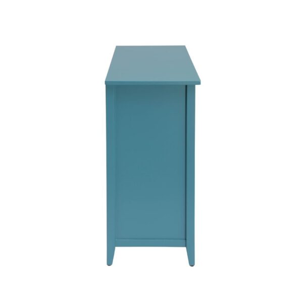 Teal Flavius Console Cabinet 97418 by ACME - Image 6