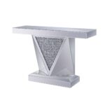 Noralie Accent Table With Triangular Shape Base by ACME 16