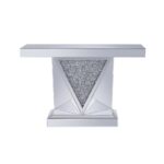 Noralie Accent Table With Triangular Shape Base by ACME 17