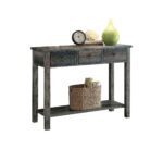 Teal Glancio Console Table 97257 by ACME Accent Console Tables Mobilia Cleopatra 8 Teal Glancio Console Table 97257 by ACME 8