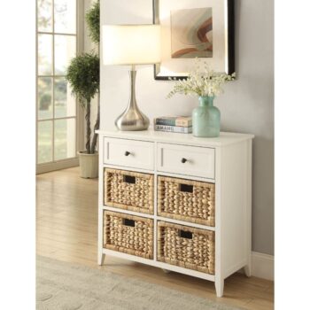 Flavius Accent Table With 6 Drawers by ACME