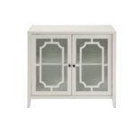 White Ceara Accent Table by ACME Accent Furniture Mobilia Cleopatra 15 White Ceara Accent Table by ACME 15