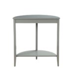 Gray Justino Accent Table by ACME Accent Console Tables Mobilia Cleopatra 16 Gray Justino Accent Table by ACME 16