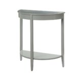 Gray Justino Accent Table by ACME Accent Console Tables Mobilia Cleopatra 17 Gray Justino Accent Table by ACME 17