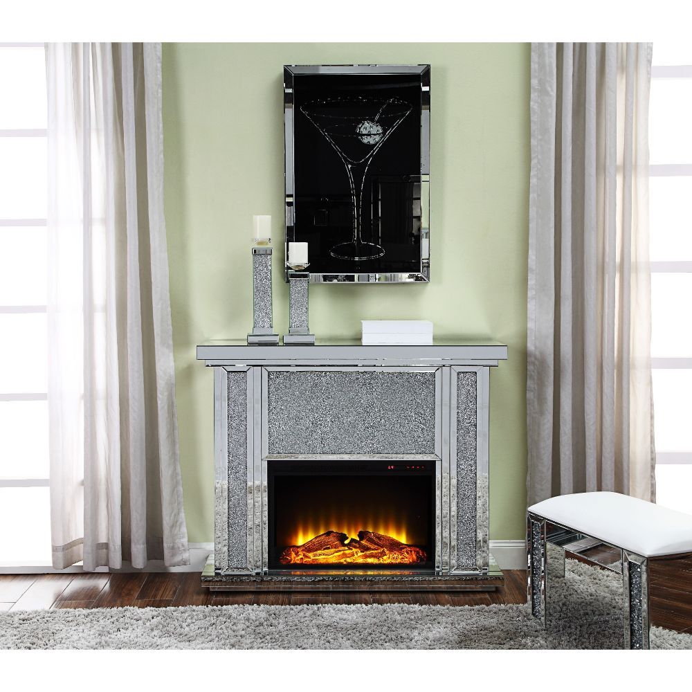 Nowles Fireplace by ACME