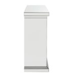 Nysa Fireplace in Mirrored & Faux Crystals by ACME Accent Furniture Mobilia Cleopatra 24 Nysa Fireplace in Mirrored & Faux Crystals by ACME 24