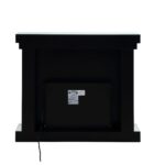 Rectangular Noralie Fireplace With Mirrored Base by ACME 17