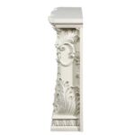 Antique White Finish Zabrina Fireplace AC01620 by ACME Accent Furniture Mobilia Cleopatra 16 Antique White Finish Zabrina Fireplace AC01620 by ACME 16