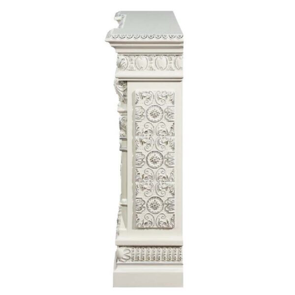 Antique White Finish Zabrina Fireplace AC01617 by ACME - Image 4