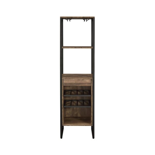 Weathered Oak Narik Wine Cabinet 97800 by ACME - Image 3